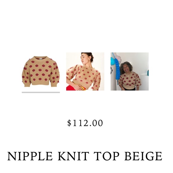 Fashion Brand Company Nipple Sweater - Picture 5 of 5